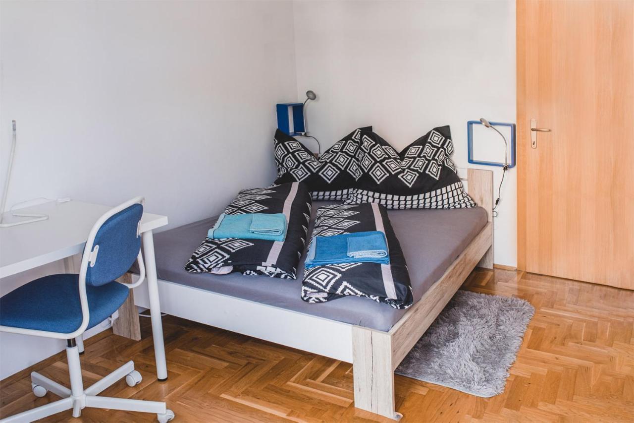 Helles 3 Schlafzimmer Apartment Zwischen Zagreb Zentrum & Natur Exterior photo